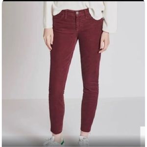 Current/Ellliott Stiletto Skinny Cords size 25